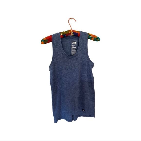The north face | heather blue tank top - Picture 1 of 5